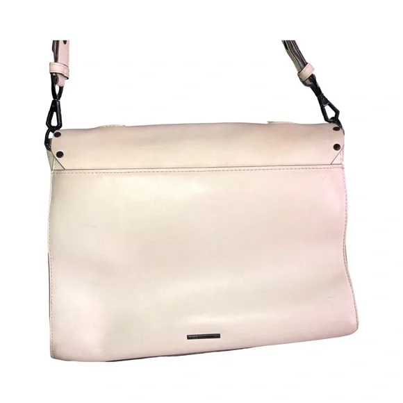 Rebecca Minkoff Cream Studded Satchel 56 - Picture 5 of 13